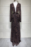 Elegant Cutout Evening Gown