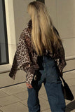 Chic Animal Print Blouse