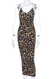 Strappy Midi Casual Dress