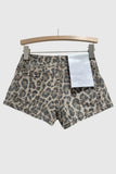 Studded Belt Casual Shorts