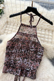 Halter Top and Skirt Set