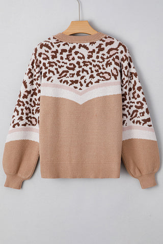 Patterned Knit Sweater with Chic Design