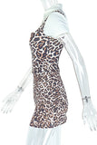 Chic Animal Print Skirt Set