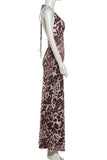 Elegant Halter Maxi Dress