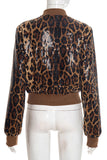 Sequin Bomber Jacket