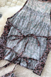 Halter Top and Skirt Set