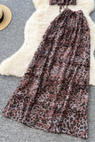 Halter Top and Skirt Set