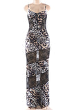 Strappy Animal Print Night Out Dress