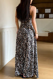 Leopard Print Maxi Dress