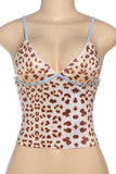 Leopard Print Cami Top