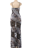 Strappy Animal Print Night Out Dress