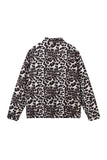 Bold Leopard Print Bomber Jacket