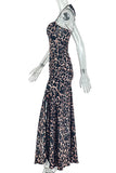 Relaxed Fit Leopard Maxi Dress