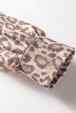 Leopard Print Skirt Set