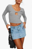 Pocket Denim Mini Skirt