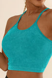 Racerback Ribbed Tank Top
