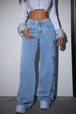 High-Waisted Casual Pants
