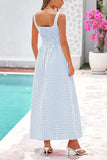 Checkered Sleeveless Sundress