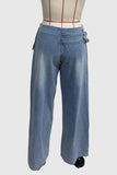 Stylish Straight Jeans with Modern Flair