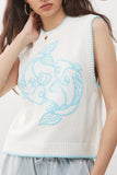 Charming Lobster Knit Tank Top