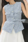 Embellished Buttoned Vest