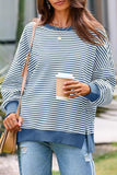 Striped Relaxed Fit Pullover