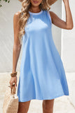 Sleeveless Casual Swing Dress
