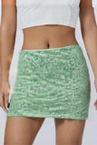 Textured Mini Skirt