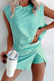 Sleeveless Terry Lounge Set