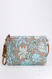 Floral Detail Clutch Bag