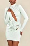Cutout Bodycon Evening Dress