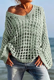 Open-Knit Sweater for Breezy Days