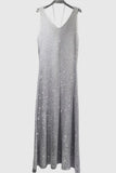 Sleeveless Sparkle Midi Dress