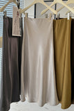 Elegant Midi Mermaid Skirt