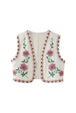 Floral Bohemian Vest