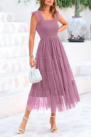 Elegant Tiered Sundress