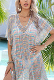 Summer Vibrant Knit Cover-Up