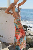 Floral Two-Piece Swimwear Set