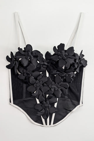 Floral Appliqué Tank Top