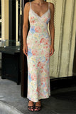Floral Spaghetti Strap Casual Dress