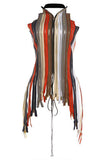 Strappy Fringe Sleeveless Top