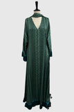 Zigzag Patterned Casual Maxi Dress