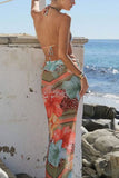 Floral Two-Piece Swimwear Set