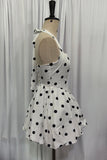 Halter-Neck Bubble Hem Dress