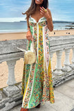 Vintage Floral Maxi Dress