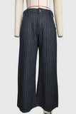 Sleeveless Button-Front Vest Set