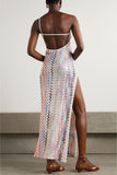 One-Shoulder Casual Maxi Dress