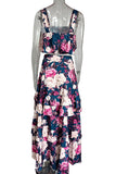 Elegant Floral Skirt Set