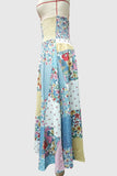Patchwork Maxi Skirt
