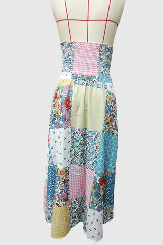 Patchwork Maxi Skirt